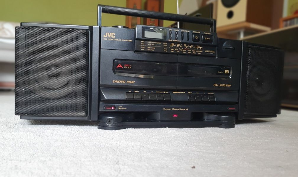 JVC PC X100 - Super Boombox z CD.Jak nowy!