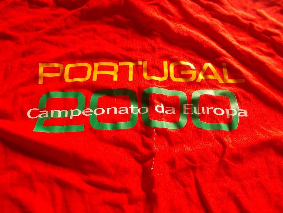 T shirt da sagres campeonato da europa e chapéu com pala