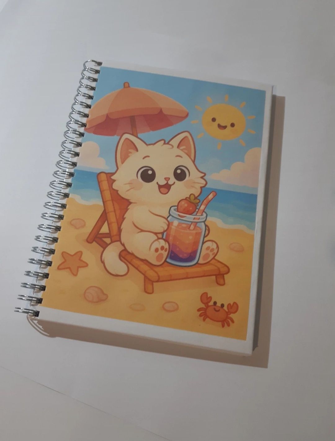 Piękny notes z kotkiem