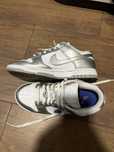 nike dunk low cinzenta / prateada