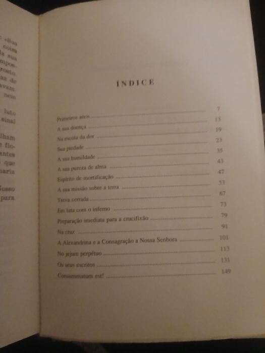 Vítima da Eucaristia, alexandrina de balasar, mariano pinho, 1990