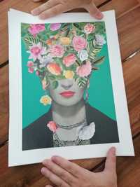 3 Prints Frida Kahlo 40x30cm
