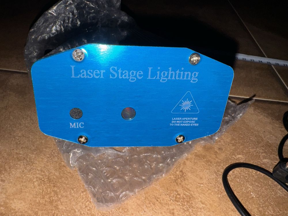 Mini laser dyskotekowy