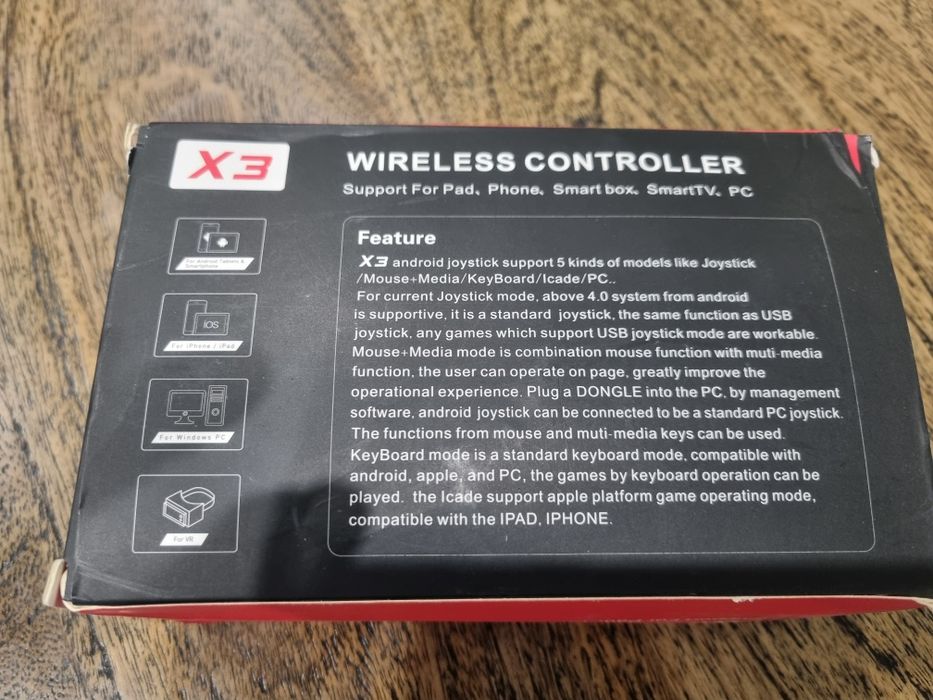 Game Pad para Telemóvel, Tab, PC ou SmartTV