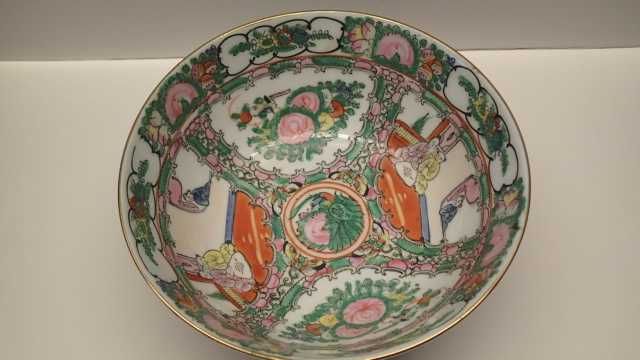 Taça grande em porcelana Chinesa