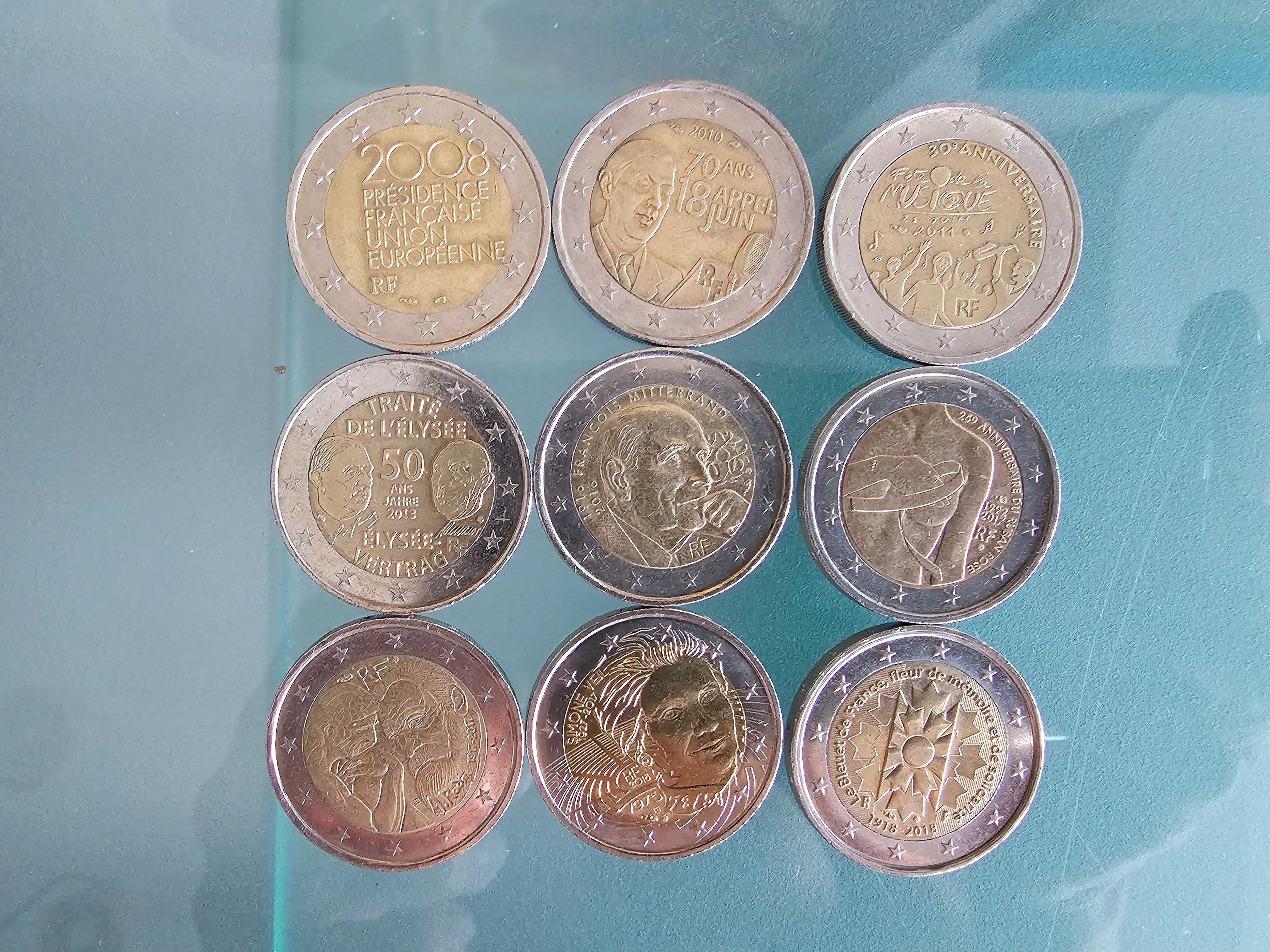 Moedas comemorativas de 2 euros