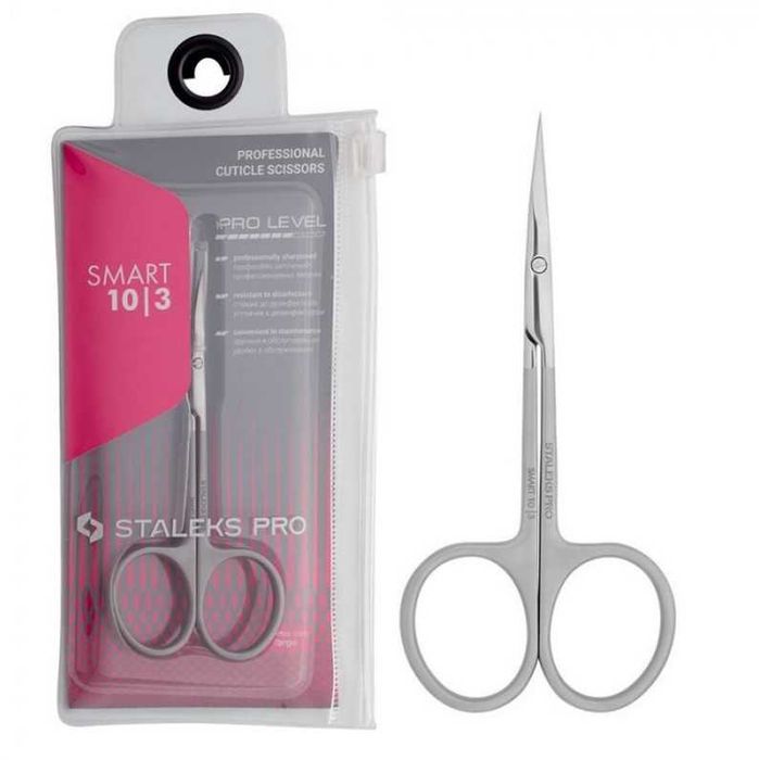 Ножницы для кутикулы профессиональные STALEKS SMART 10 TYPE 3 SS-10/3