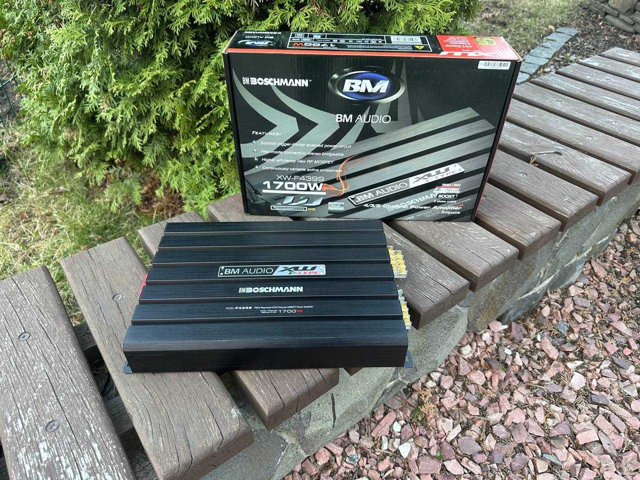 Автоусилитель звука Boschman 1700W 4-х канальный Усилитель Підсилювач