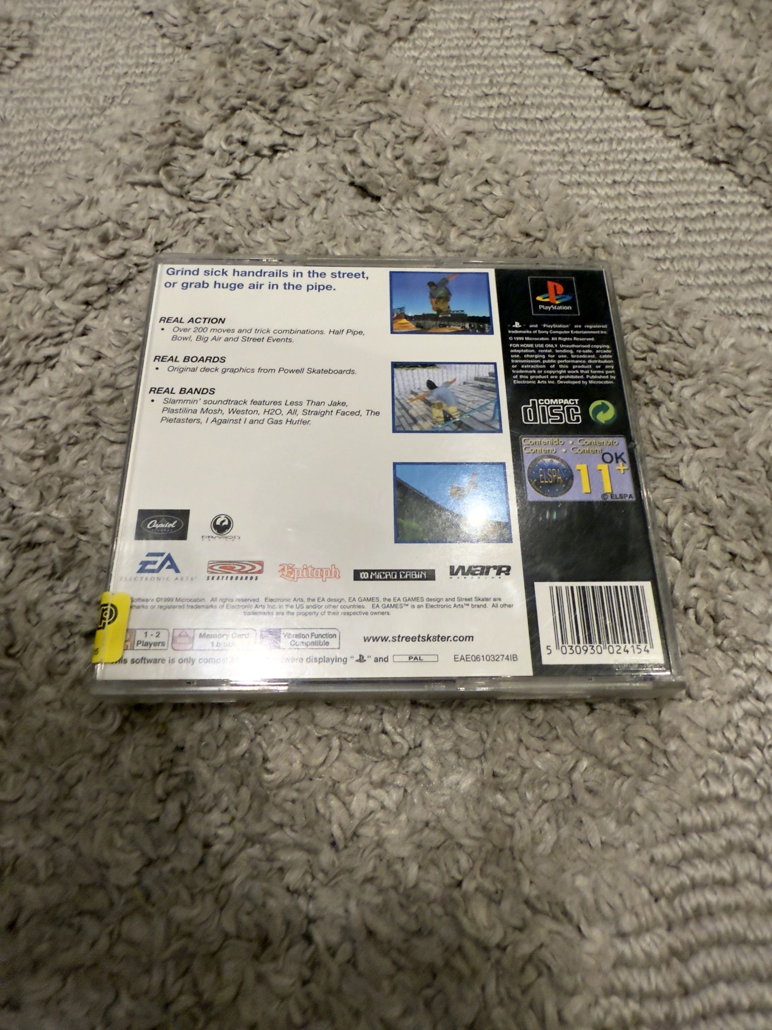 street skater ps1 psx