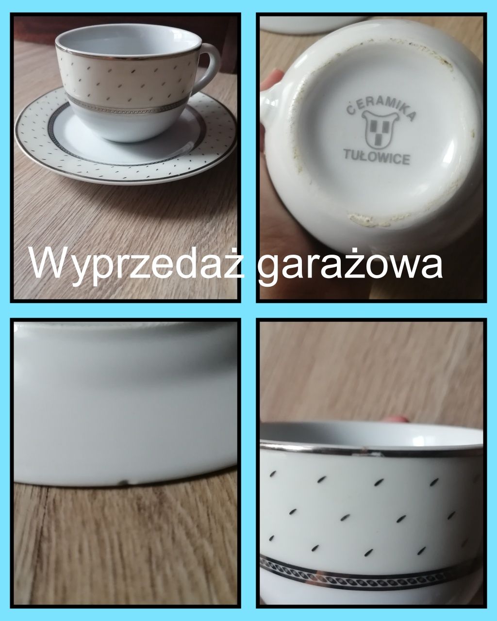 Wyprzedaż garażowa, komplet Tułowice