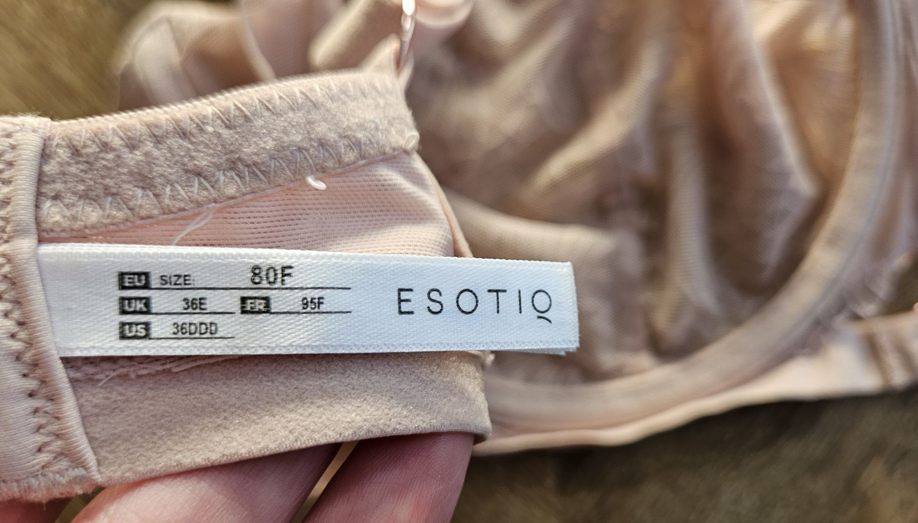 Biustonosz miękki Esotiq Ombre 80F