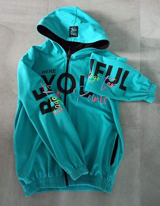Bluza młodzieżowa rozpinana rozmiar 158
