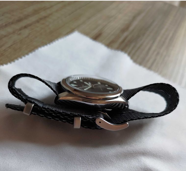 Zegarek męski Seiko 5 DressKX automat szafir pasek