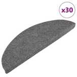Vidaxl Maty Na Schody Samoprzylepne 30 Szt. Szare 56X17X3 Cm