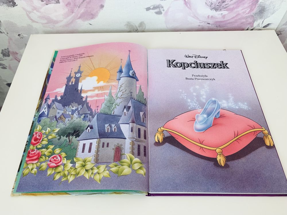 Kopciuszek bajka Walt Disney Klub Myszki Miki vintage