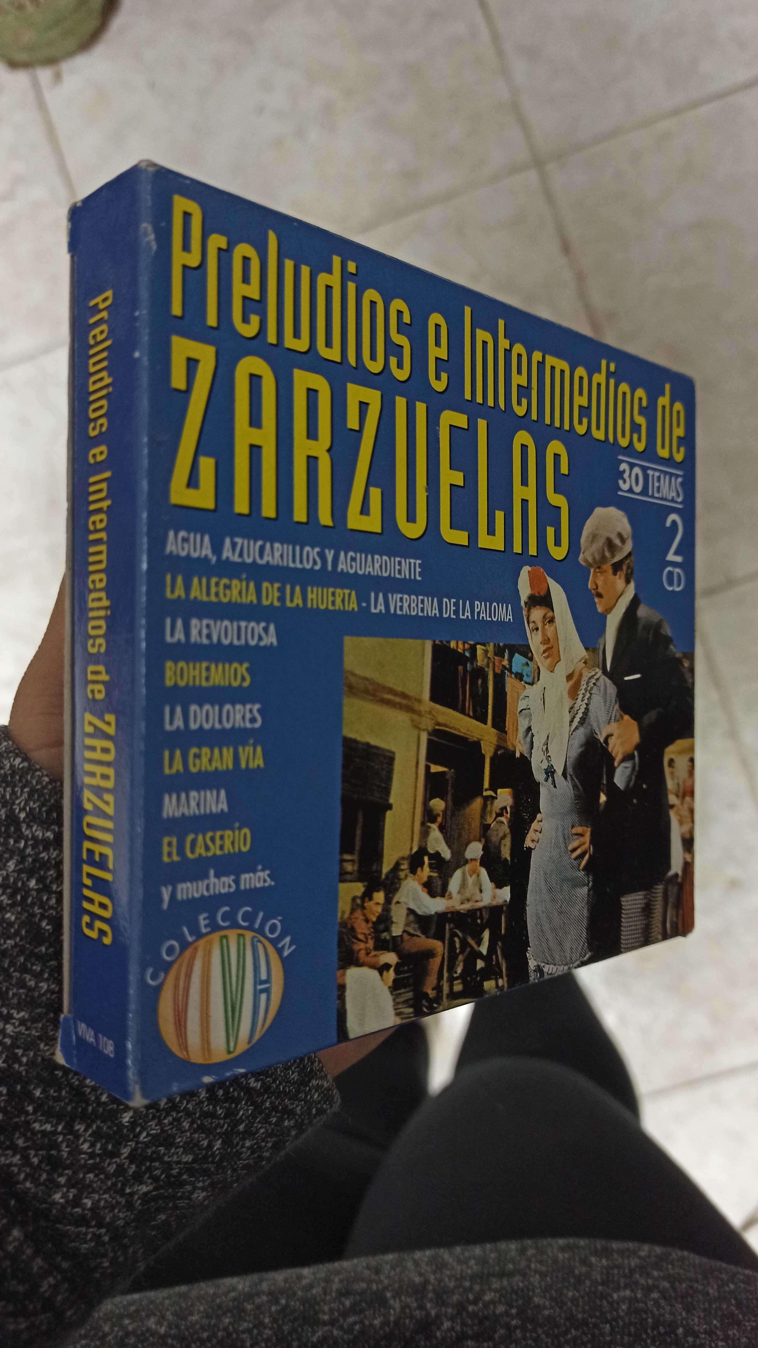 CD "Preludios e Intermédios de Zarzuelas - 2CD"