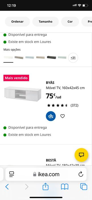 Movel ikea praticamente novo