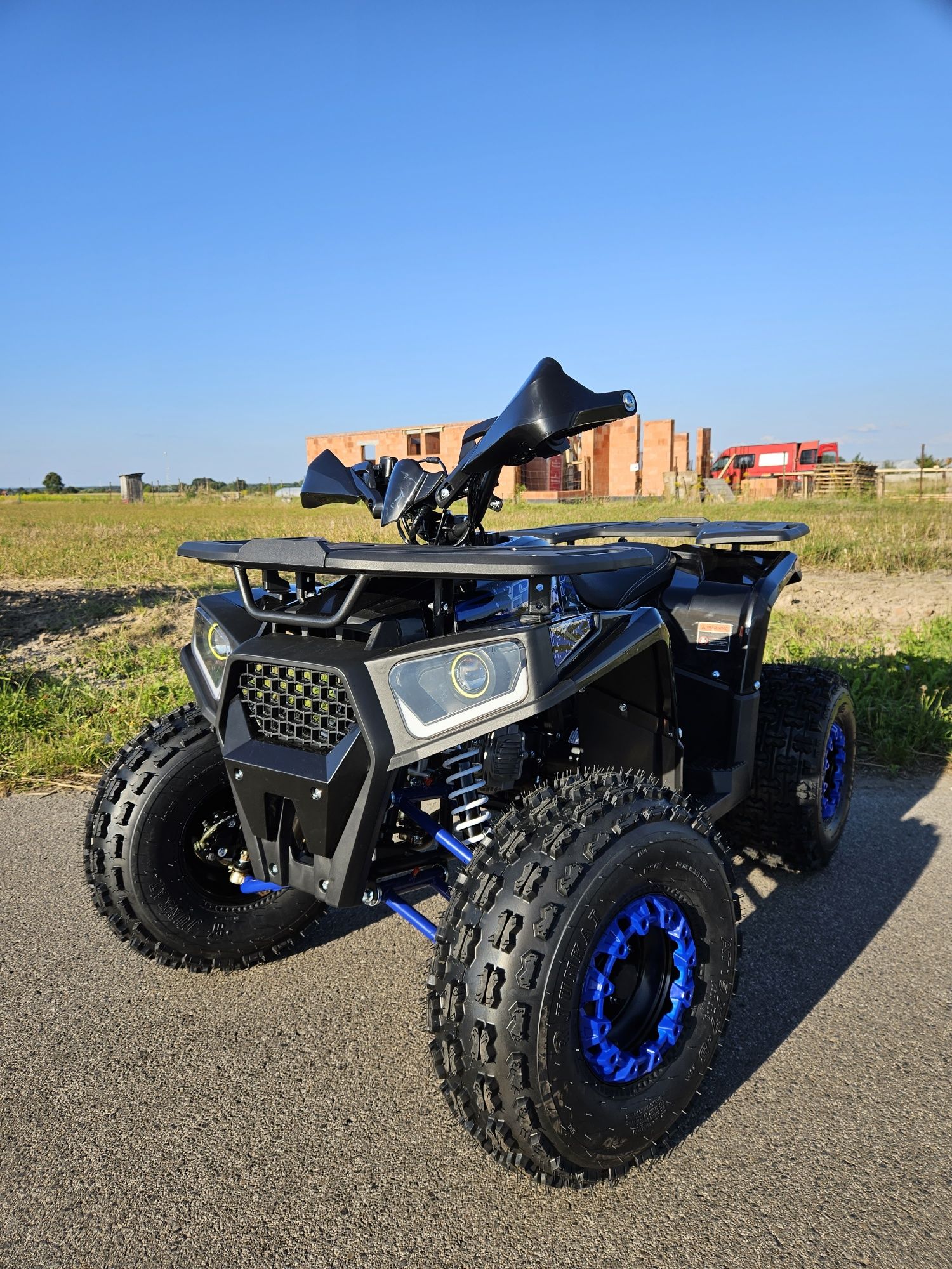 Quad ATV 125cc Duża Rama Automat 1+1 Full LED Nowy Model Transport !!