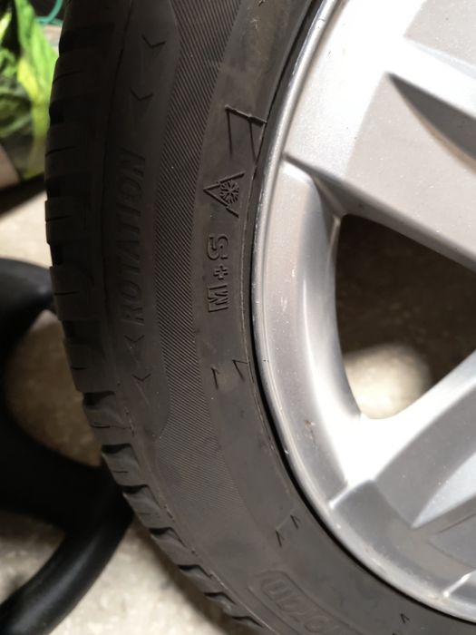 Koła alu Renault opony wielosezonowe 185/55/15