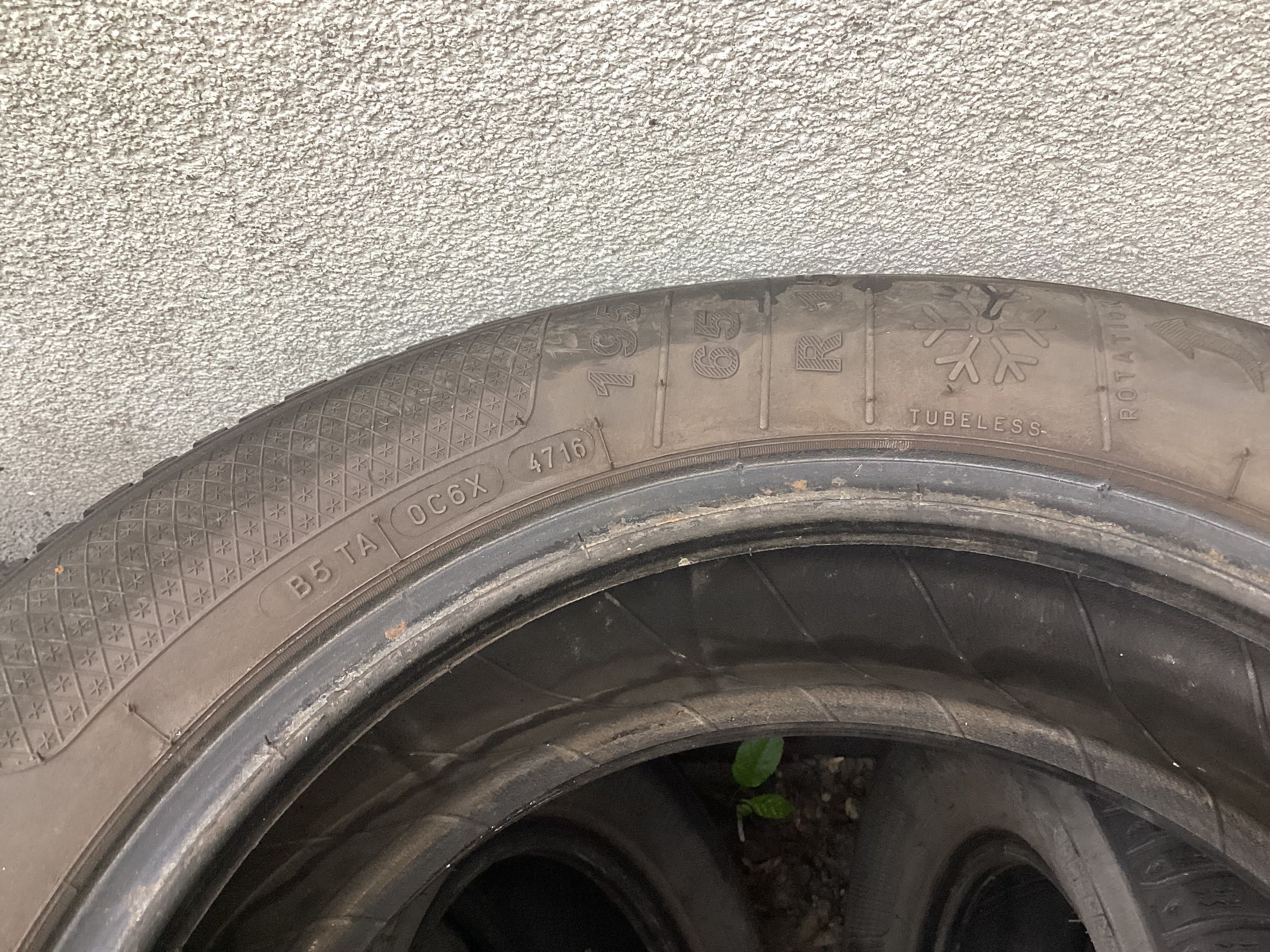 KLEBER 195/65r15  4szt opony zima zimowe 5.6mm