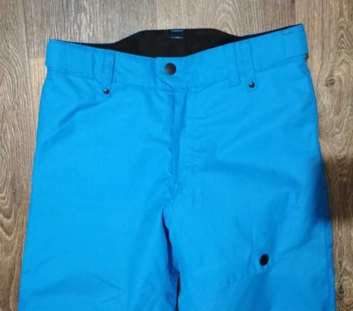 р.134-140, H&M теплые лыжные термо-штаны в идеале