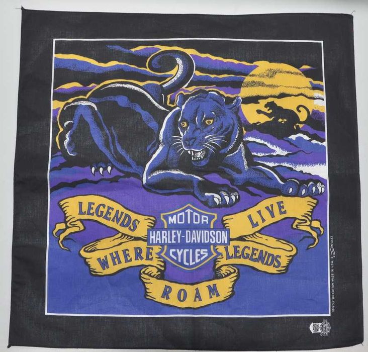 Оригинальныая бандана (шейный платок) Harley-Davidson США. Пантера
