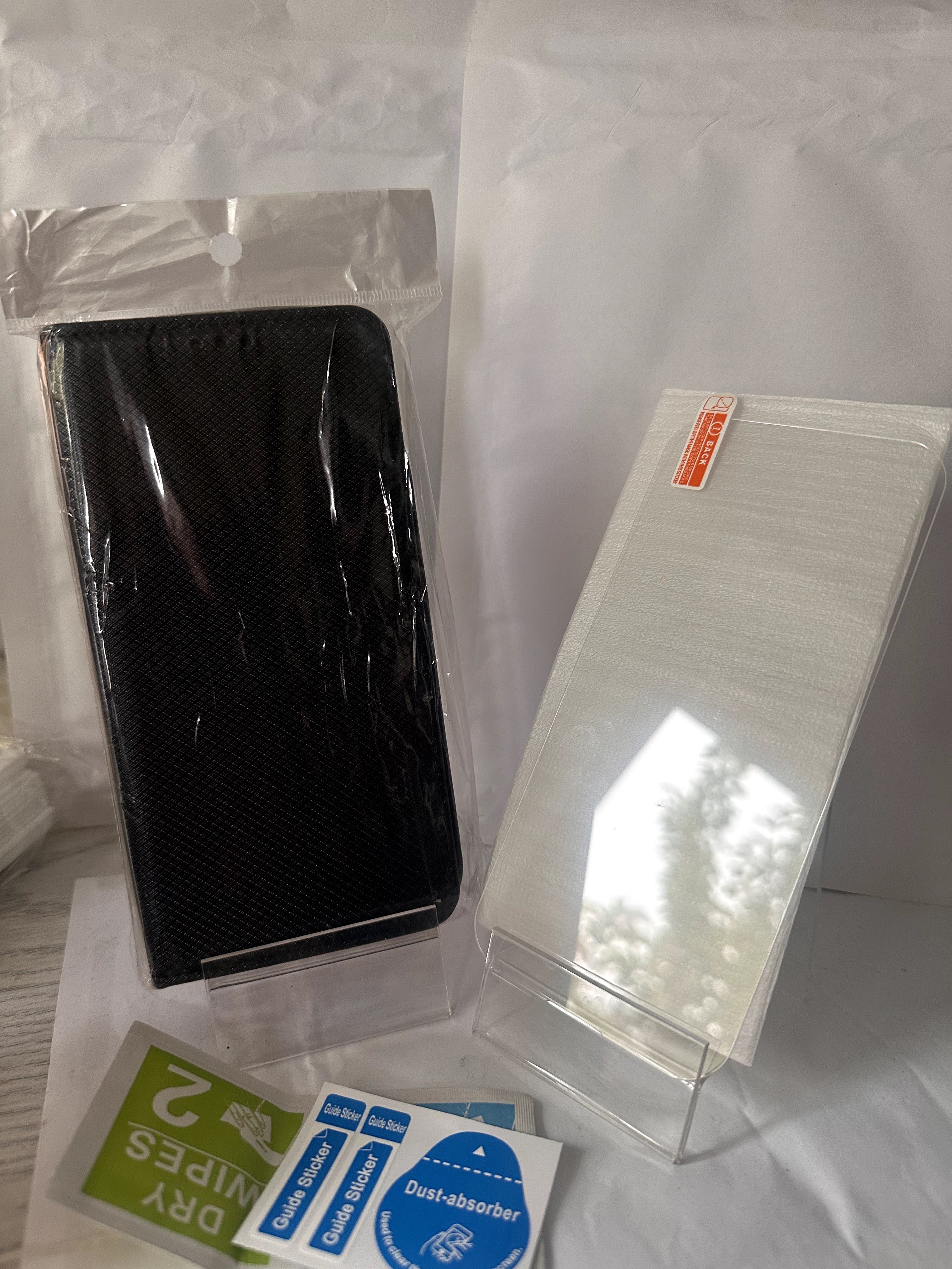 etui fancy zamykane samsung S22 plus + szkło hartowane 9H