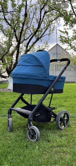 Коляска Cybex Balios S Lux 2в1 / River Blue turquoise