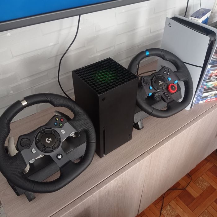 Logitech G920, G29. Кермо для сімрейсінгу