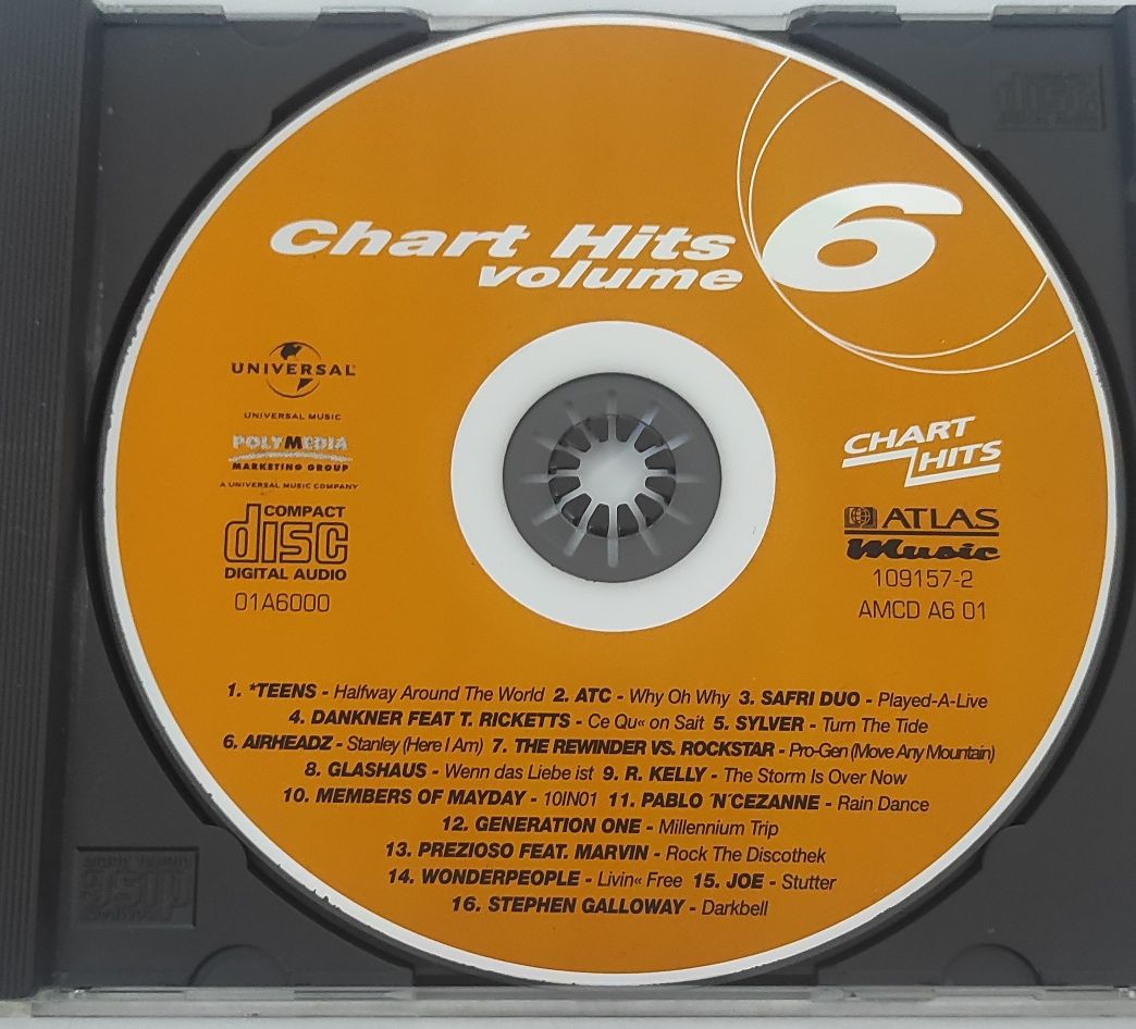 Chart  Hits. CD audio