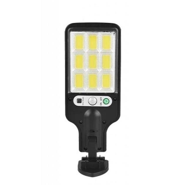 Вуличний ліхтар на стовп Sensor Street Lamp JY-616-4 сонячна батарея с