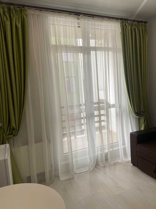 Сахарова/Бочарова, квартира в новом доме на 2 эт, балкон, охрана