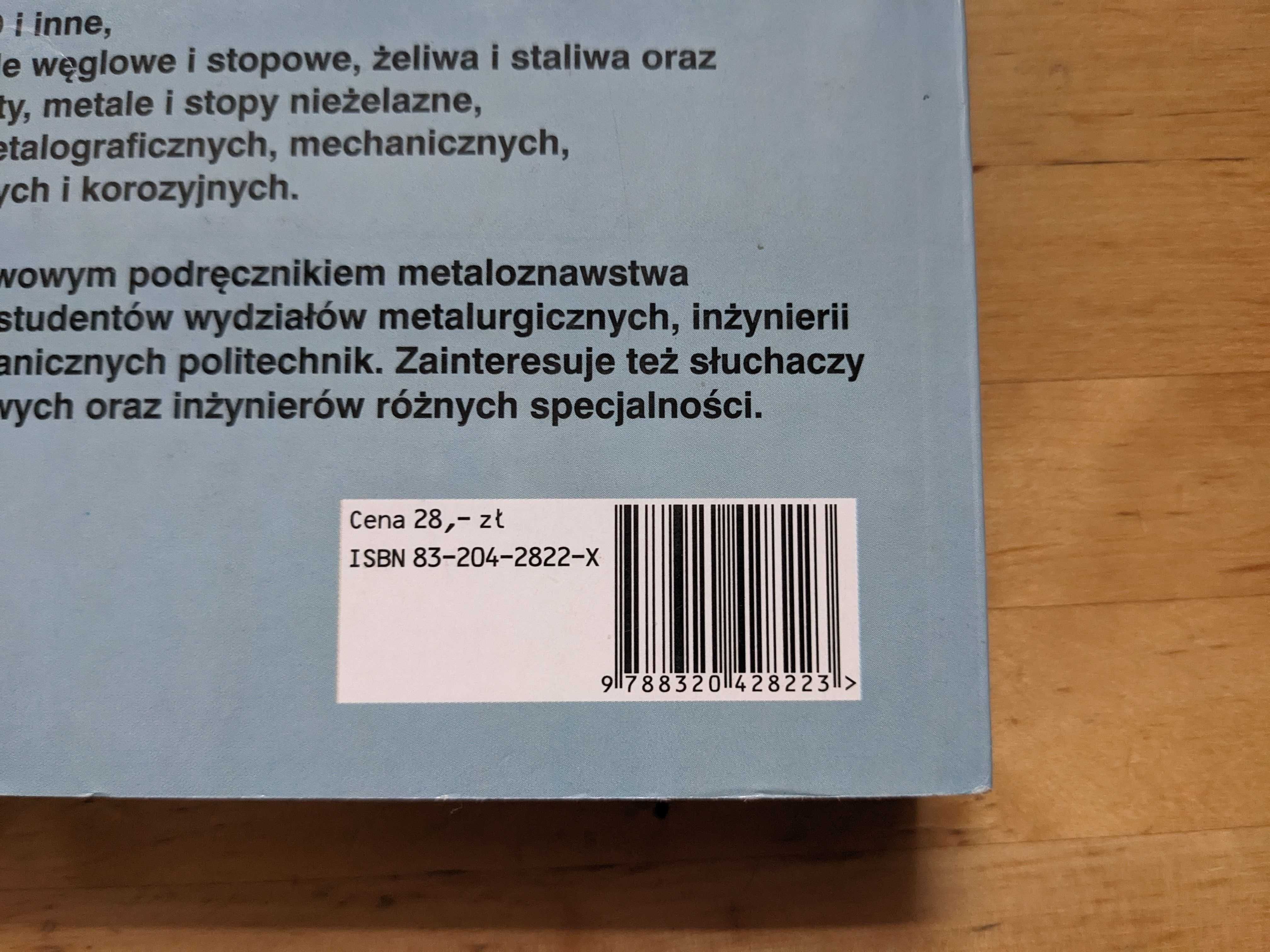 Metaloznawstwo Przybyłowicz, stan bardzo dobry