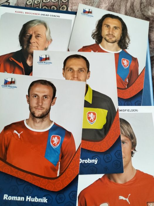 Piłkarze reprezentacji Czech