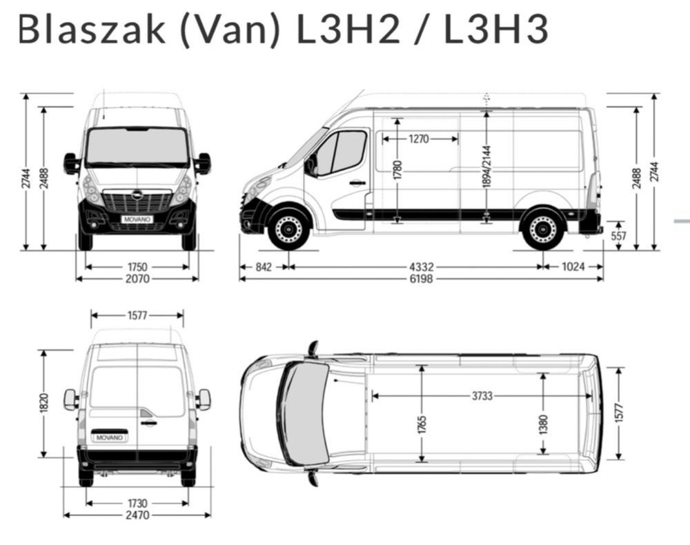 Transport towarowy, wynajem busa dostawczego