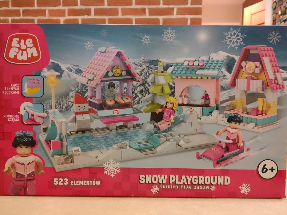 Klocki EleFun Snow Playgronud
