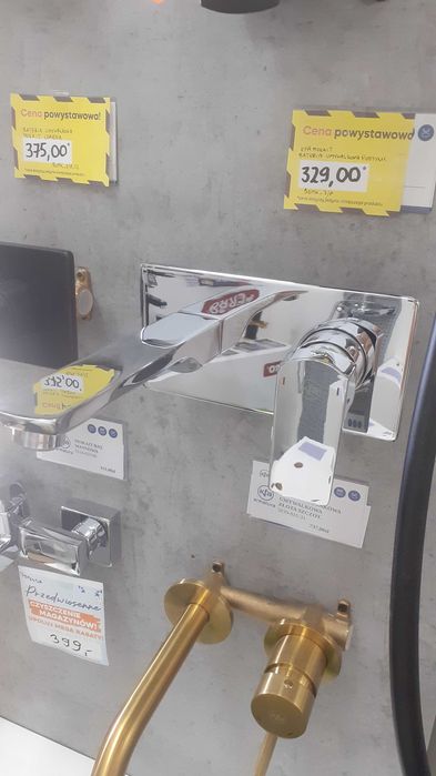 bateria umywalkowa podtynkowa KFA Mokait chrom