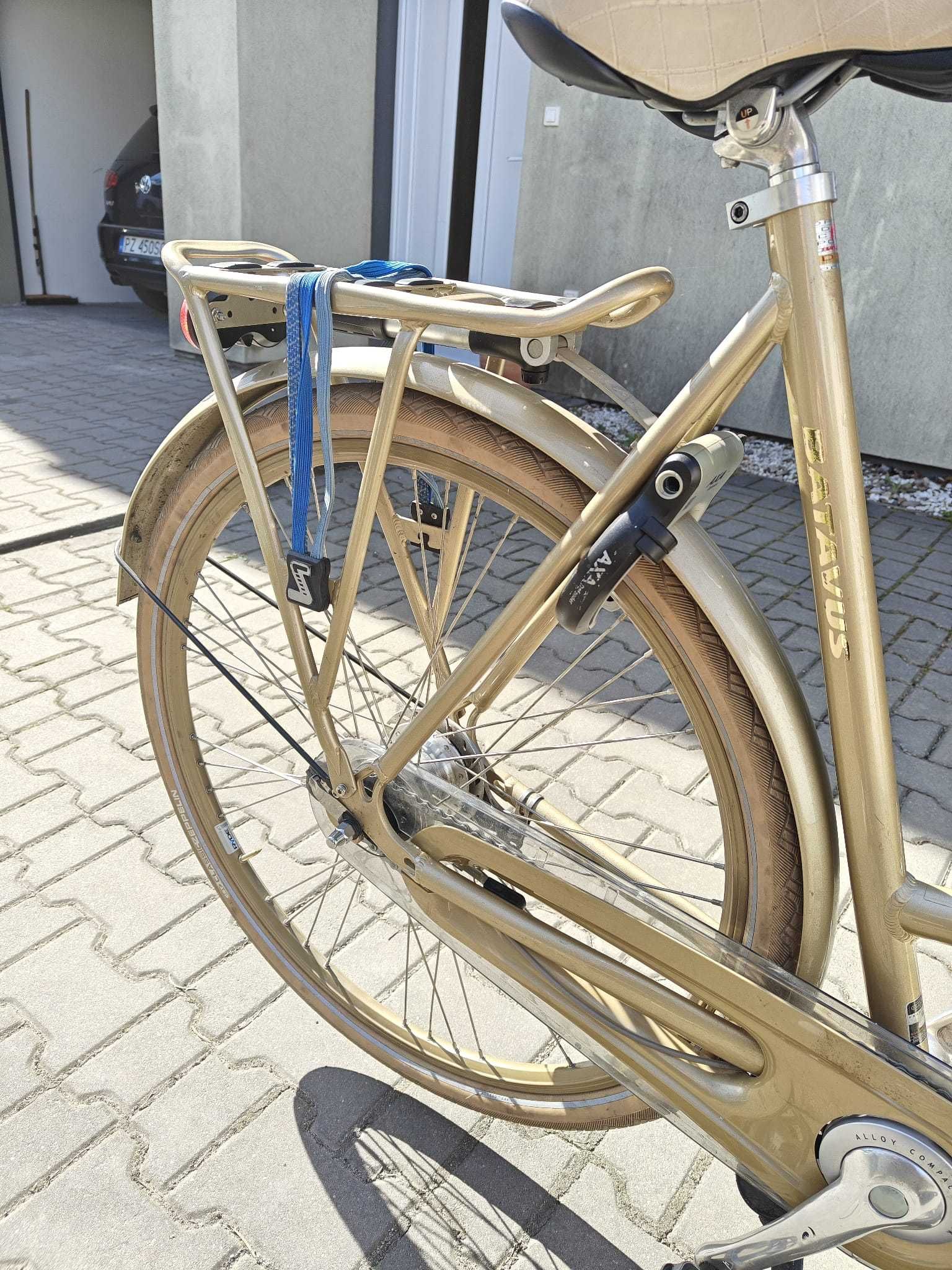 Rower miejski Batavus Diva rozmiar 56cm w jasnym słomkowym kolorze