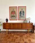 Aparador mid century em teca