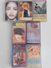 Касети польскI студIйнi Madonna Sade Enya ЛОТ  безкоштовна доставка