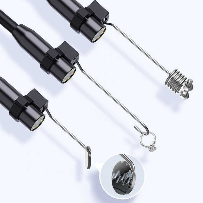 Endoskop Inspekcyjna Sztywny Przewód 5m IP67 Mini Kamera 2,7cm 8,5mm
