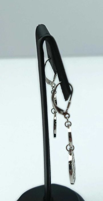 Nietuzinkowe Srebrne Kolczyki 5,33g p925