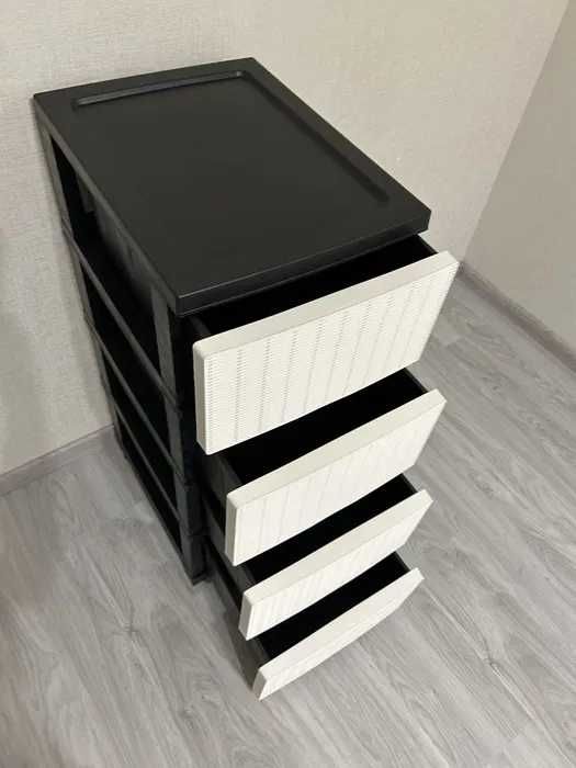 ЕКО Комод пластиковий під Ротанг