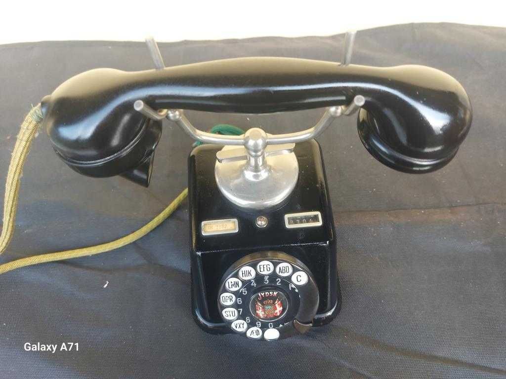 Stary telefon tarczowy  JYDSK nr 17