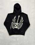 Bluza ACDC 2012 zipped big logo black