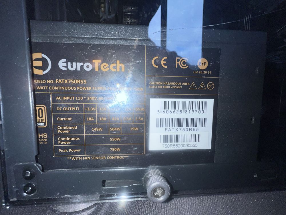 PC Gaming GTX 1660 Super, Intel Core i5 9400F, 32GB Ram