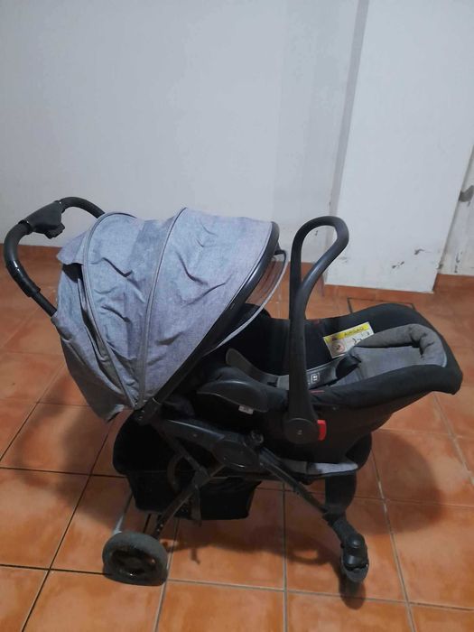 Carrinho bebé (zippy) com baby coque