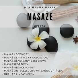 Masaż,fizjoterapia.