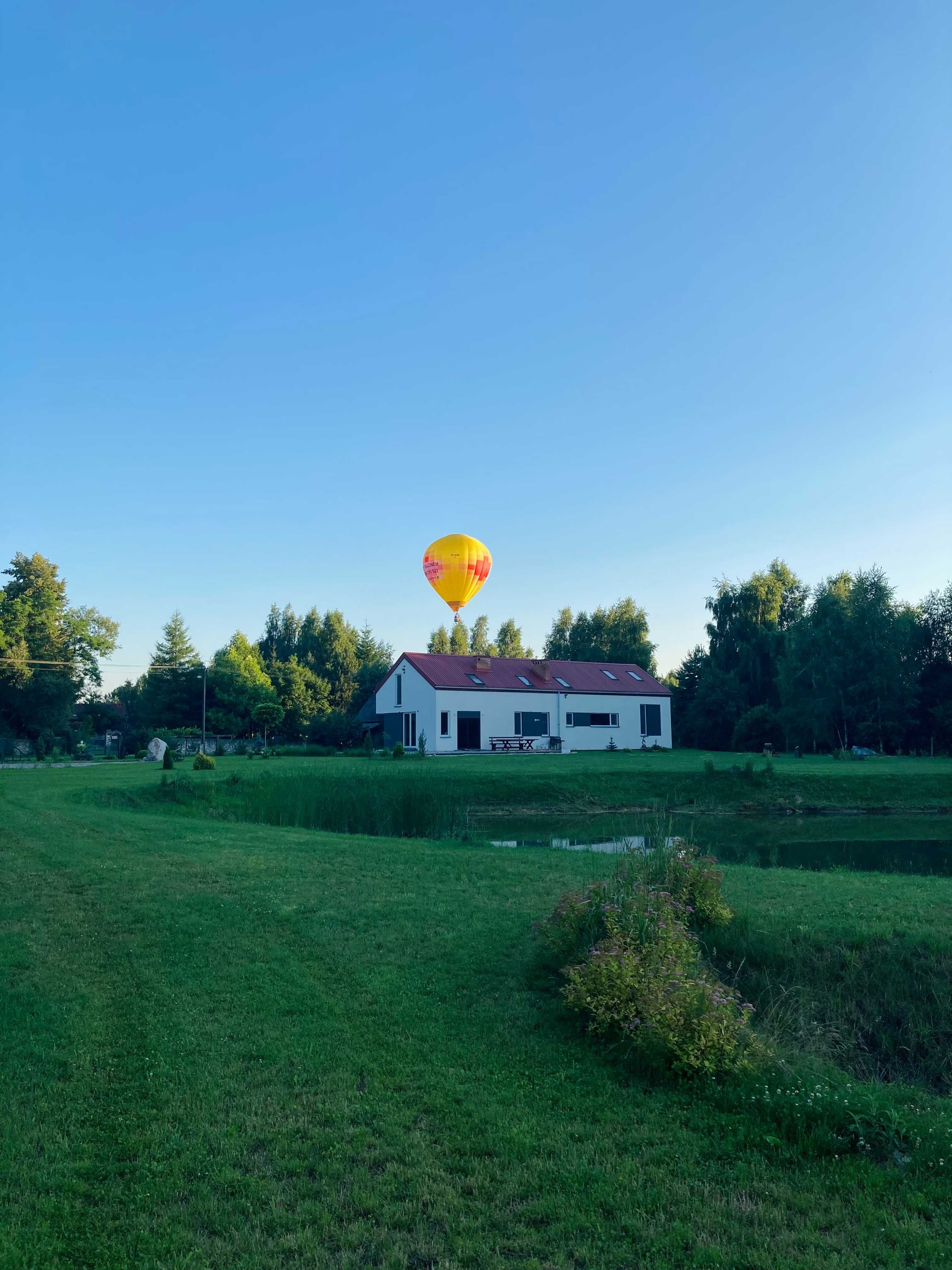 Domek z balią i jeziorem Jacuzzi Wypoczynek Wieczór Panieński
