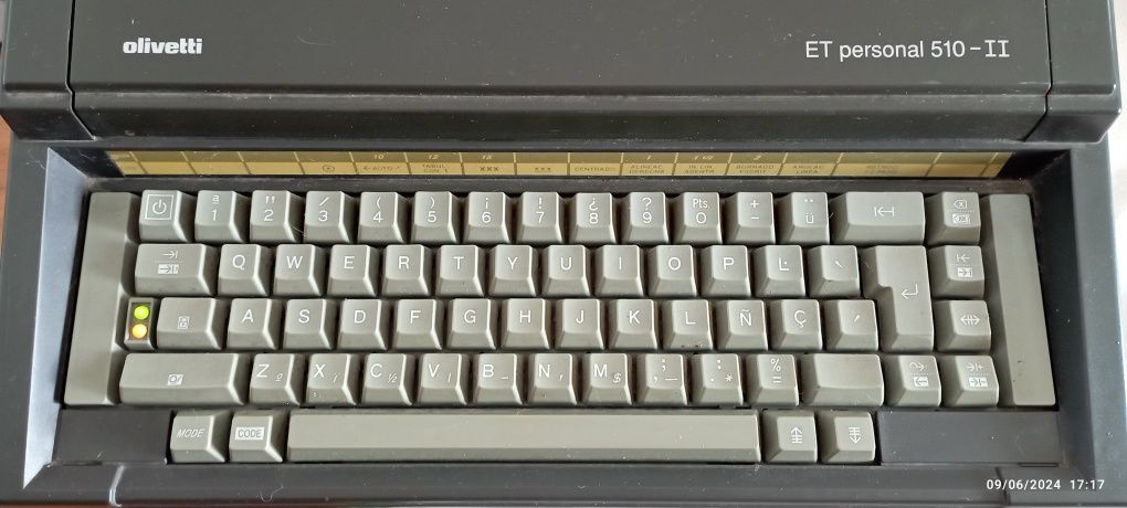 Máquina de escrever